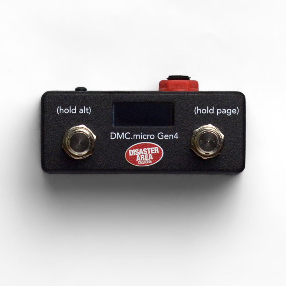 jet pedals micro midi controller Disaster Area – DMC.micro Gen4, MIDI controller – Pedal Markt