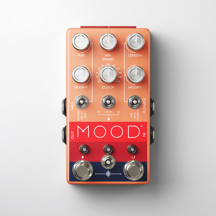 chase bliss delay pedal Chase Bliss – MOOD reverb / micro-looper / delay – Pedal Markt