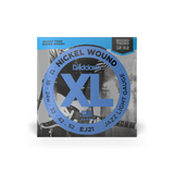 D'Addario – XL 12-52, Jazz Light, Nickel Wound Electric Guitar Strings, EJ21