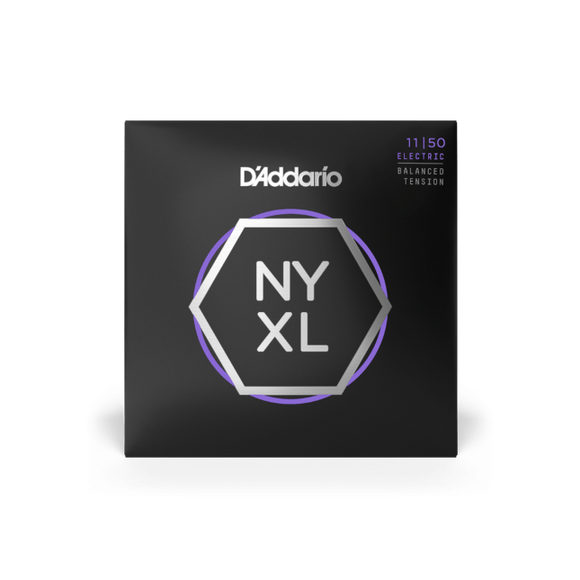 D'Addario – NYXL 11-50, Medium Balanced Tension, Nickel Wound Electric Guitar Strings, NYXL1150BT