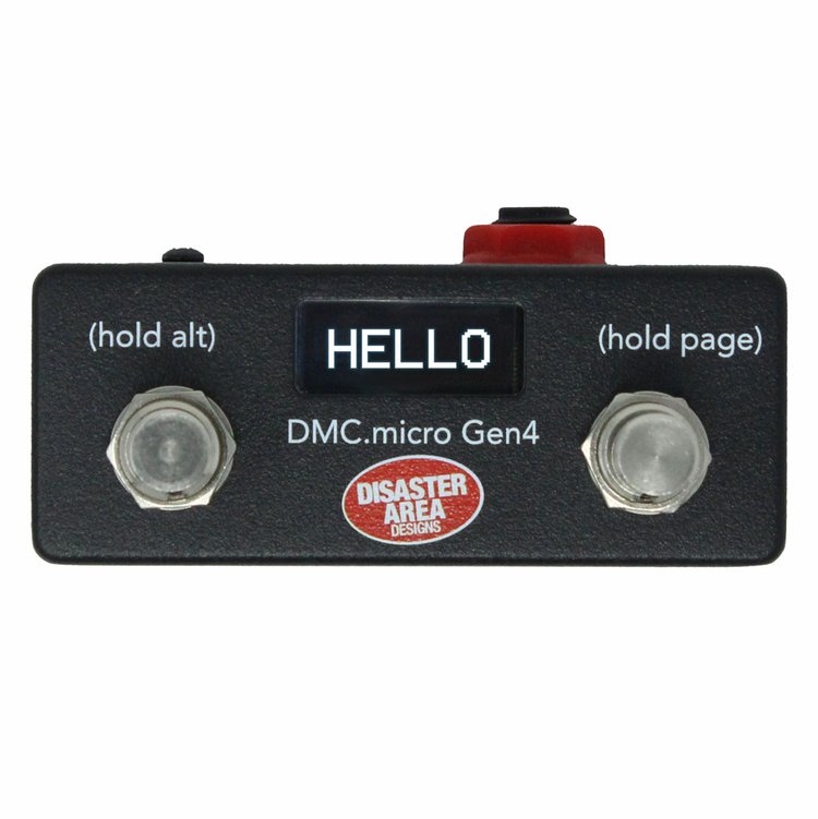 Disaster Area – DMC.micro Gen4, MIDI controller – Pedal Markt