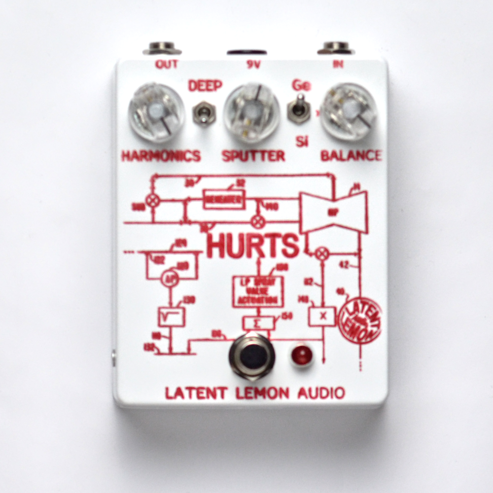 ブランドのギフト Hurts – Lemon Latent – Markt Pedal ギター