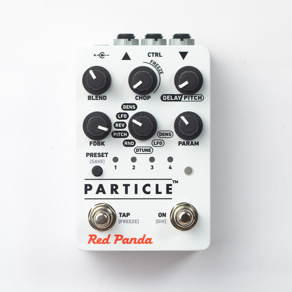 granular delay pedal Red Panda — Particle 2 – Pedal Markt